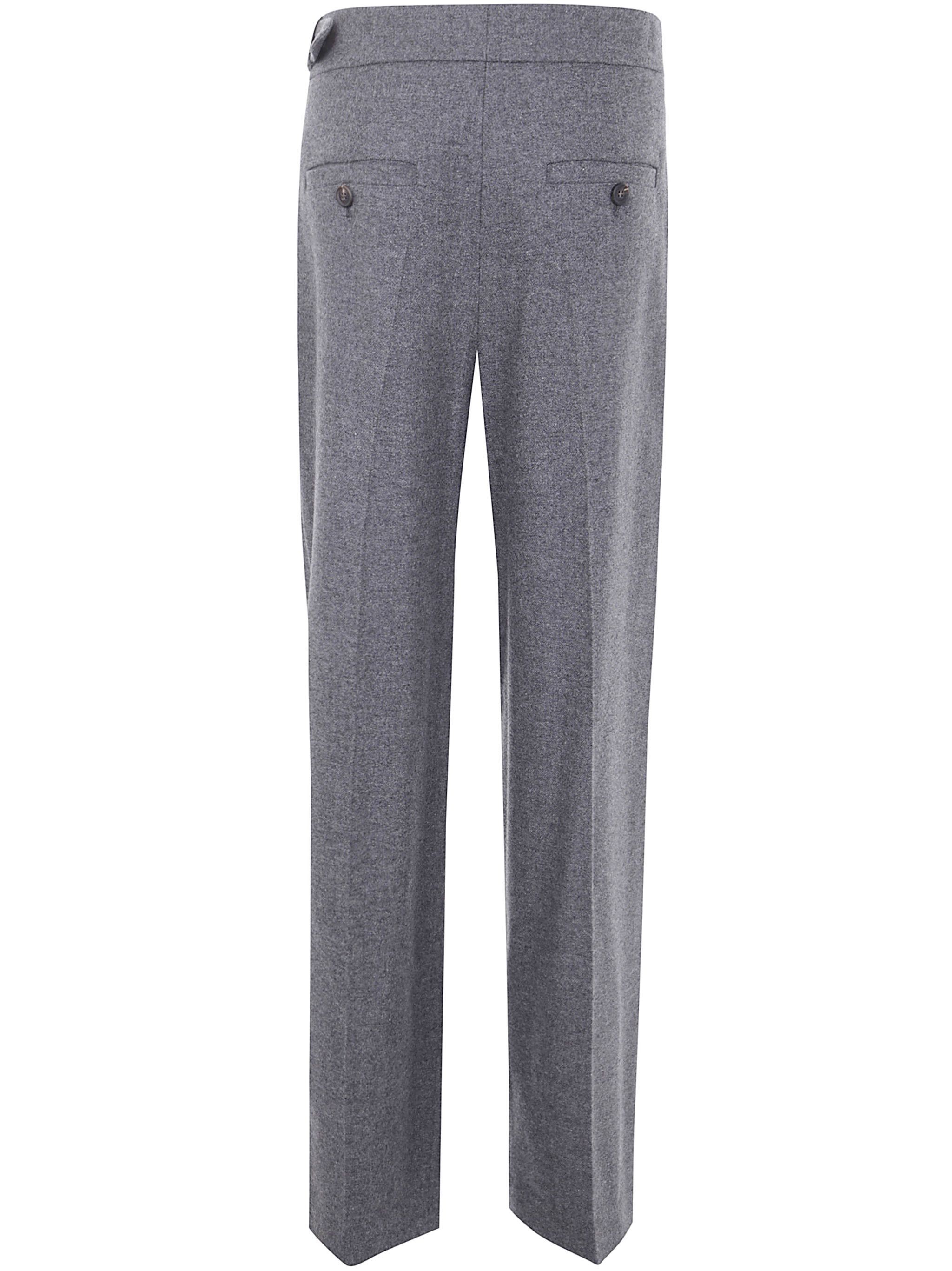 Brunello Cucinelli SUITS WIDE LEG PANTS Size 28" / US 6 / IT 42 - 2 Thumbnail