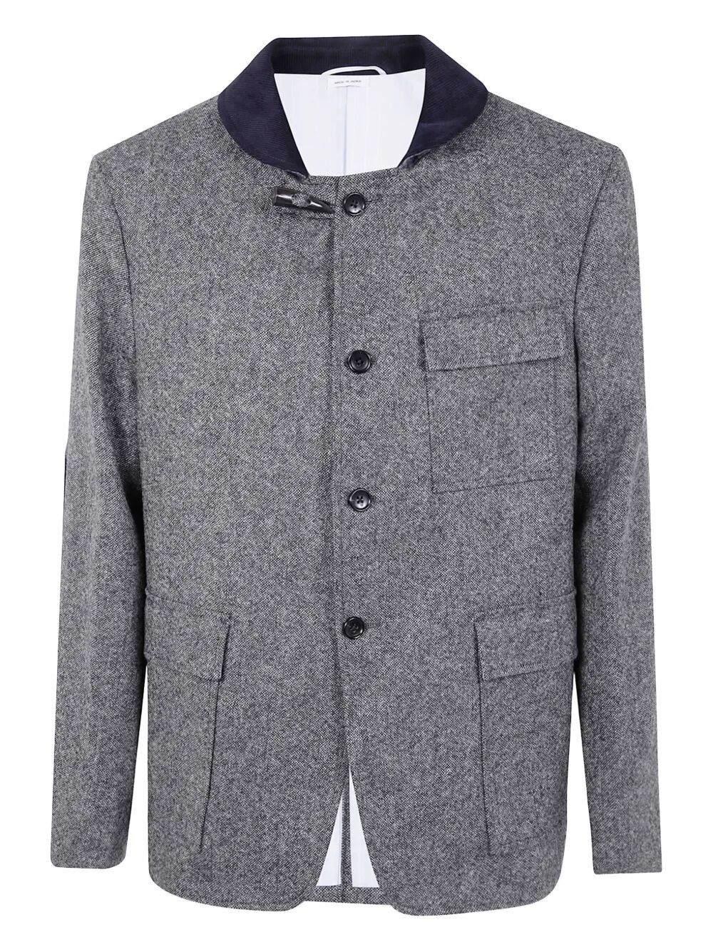 Thom Browne FISHERMAN SHAWL SOLID DONEGAL TWEED Size US M / EU 48-50 / 2 - 4 Thumbnail