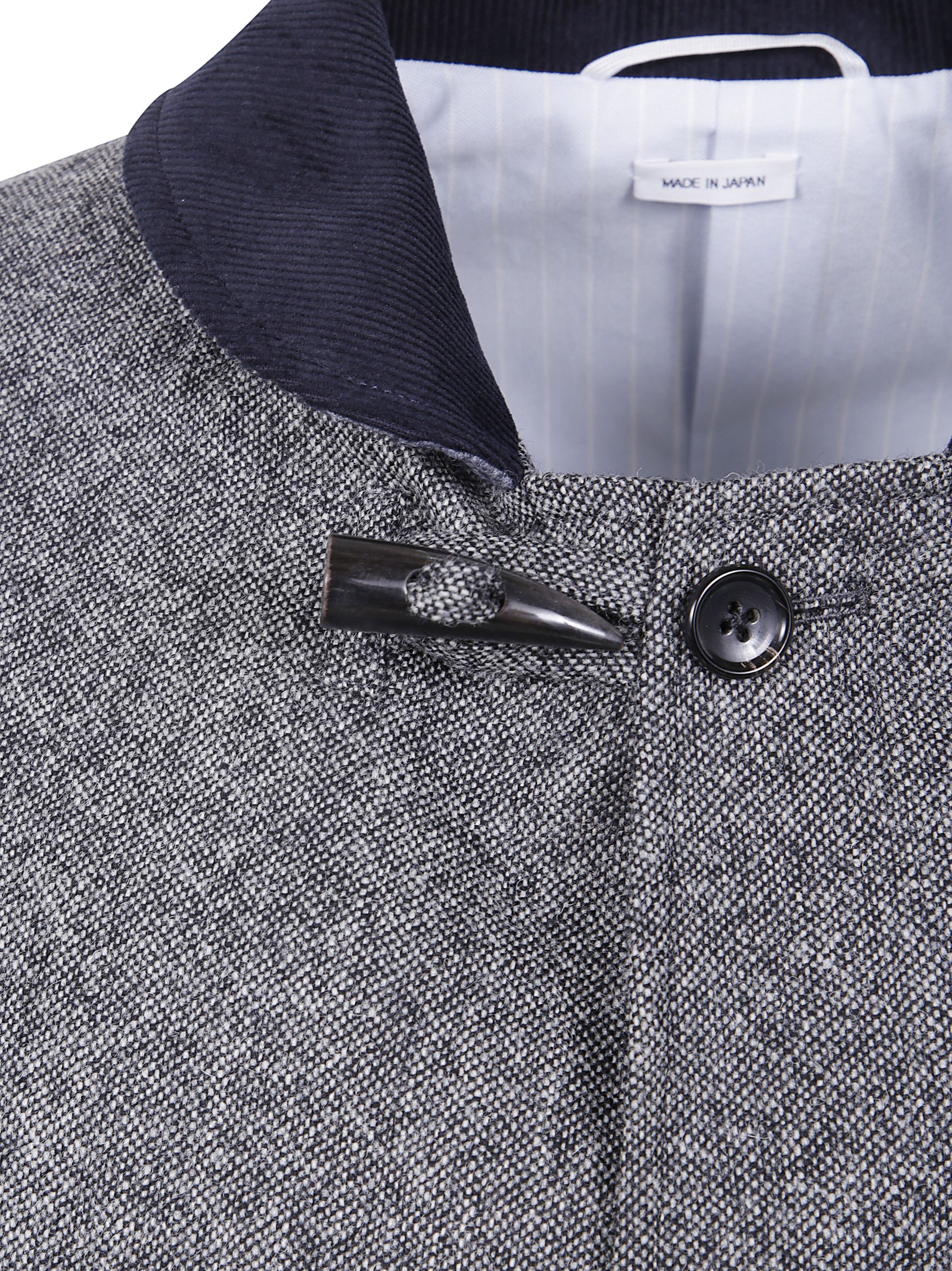 Thom Browne FISHERMAN SHAWL SOLID DONEGAL TWEED Size US M / EU 48-50 / 2 - 3 Thumbnail
