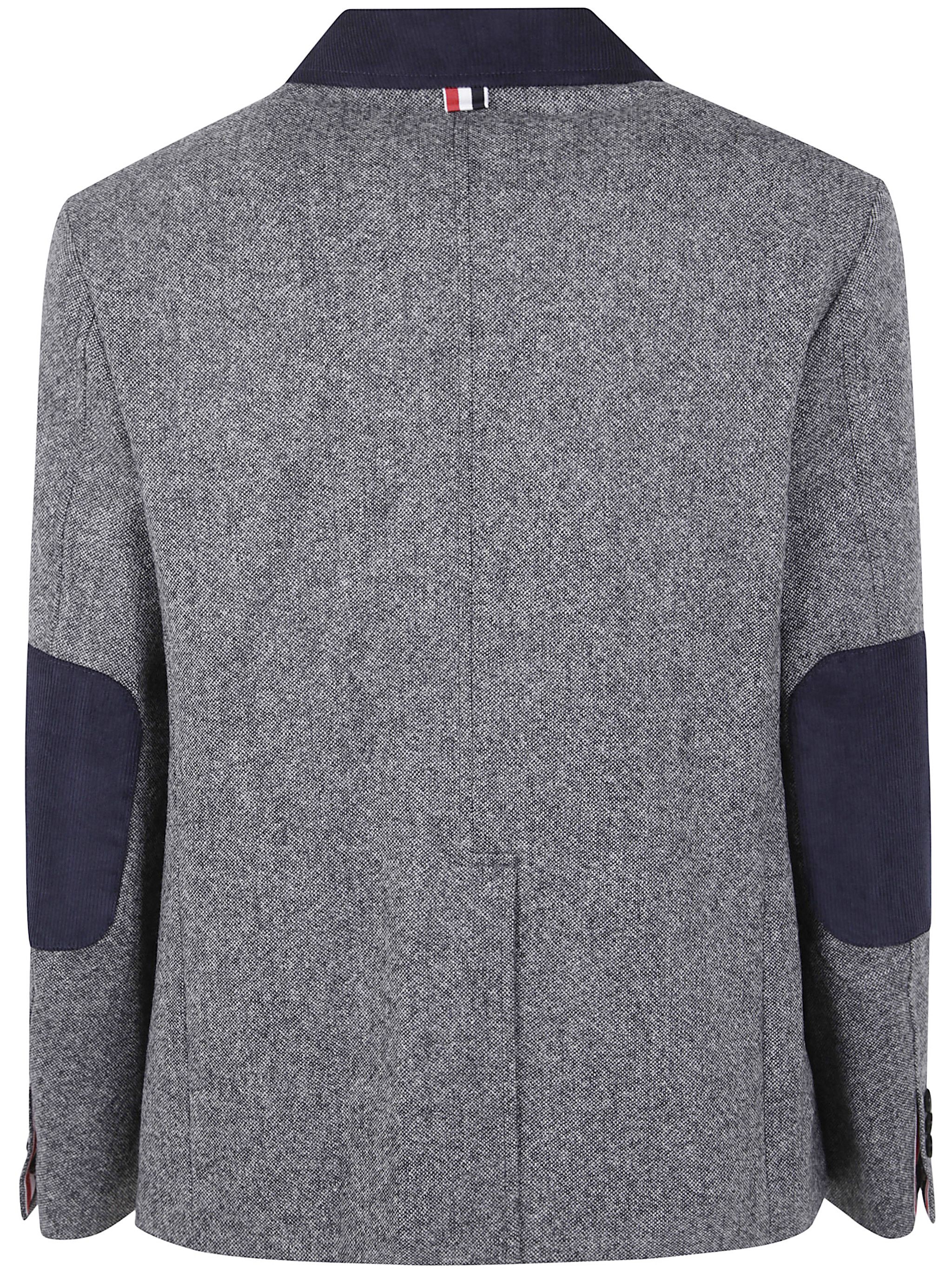 Thom Browne FISHERMAN SHAWL SOLID DONEGAL TWEED Size US M / EU 48-50 / 2 - 2 Thumbnail