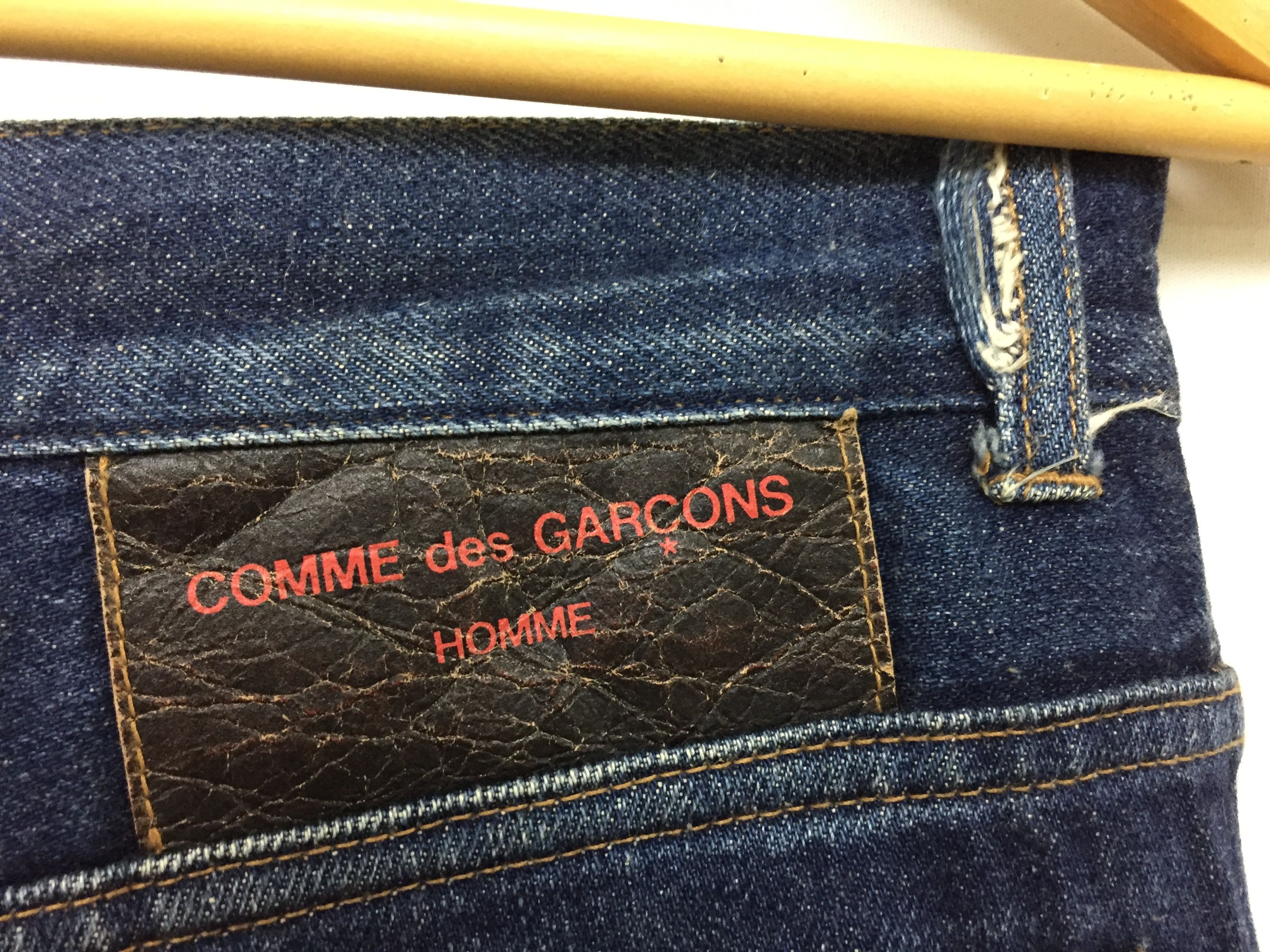 Comme des Garcons Homme Plus AD1990 Comme Des Garcons Homme spell out pai denim Size US 30 / EU 46 - 11 Thumbnail
