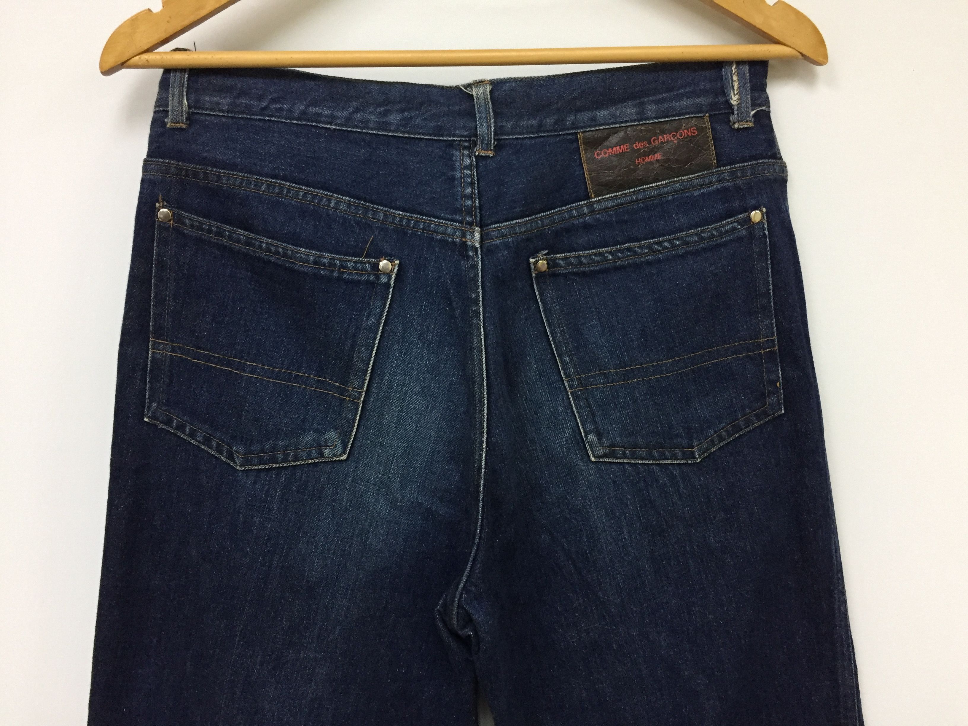 Comme des Garcons Homme Plus AD1990 Comme Des Garcons Homme spell out pai denim Size US 30 / EU 46 - 9 Thumbnail