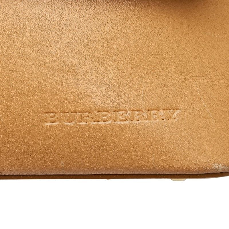 Burberry Burberry Burberry Logo Nova Check Leather Shoulder Bag Leather Shoulder Bag Size ONE SIZE - 10 Thumbnail