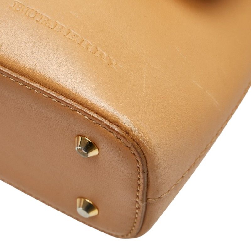 Burberry Burberry Burberry Logo Nova Check Leather Shoulder Bag Leather Shoulder Bag Size ONE SIZE - 5 Thumbnail