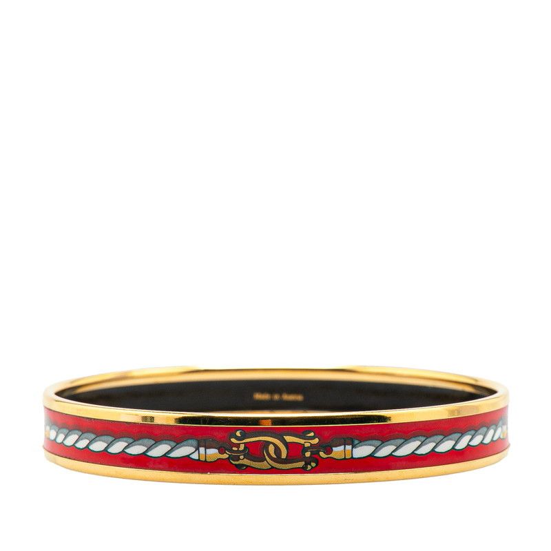 Hermes Hermes Hermes Email PM Cloisonne Bracelet Metal Bracelet DUTY FREE for USA Size ONE SIZE - 3 Thumbnail