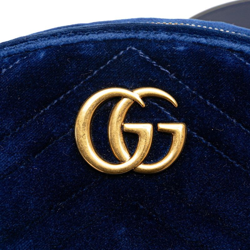 Gucci Gucci Gucci GG Marmont Velvet Waist Bag Others Belt Bag 476434 Size ONE SIZE - 5 Thumbnail