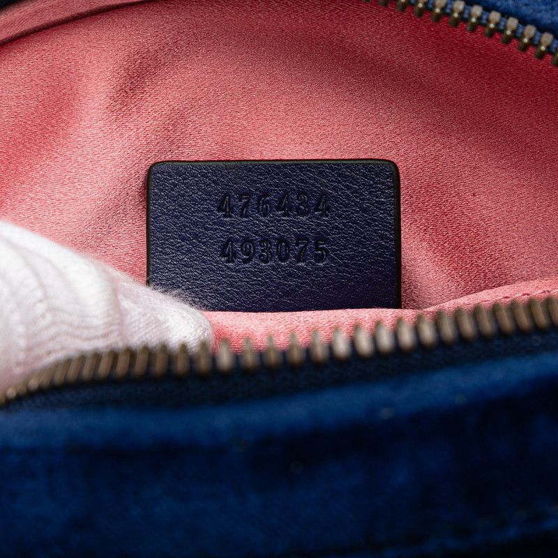 Gucci Gucci Gucci GG Marmont Velvet Waist Bag Others Belt Bag 476434 Size ONE SIZE - 9 Thumbnail