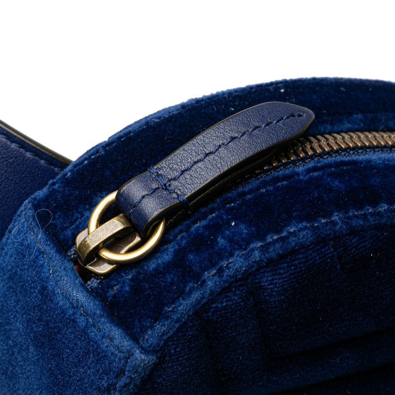 Gucci Gucci Gucci GG Marmont Velvet Waist Bag Others Belt Bag 476434 Size ONE SIZE - 6 Thumbnail