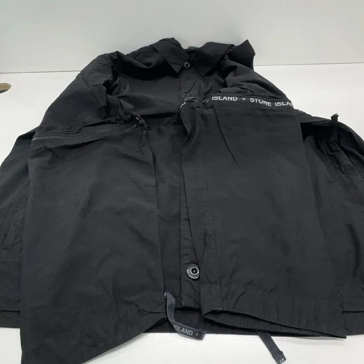 Stone Island Stone Island Black Button-Up Jacket for Men Size US XXL / EU 58 / 5 - 14 Thumbnail