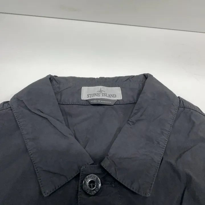Stone Island Stone Island Black Button-Up Jacket for Men Size US XXL / EU 58 / 5 - 6 Thumbnail