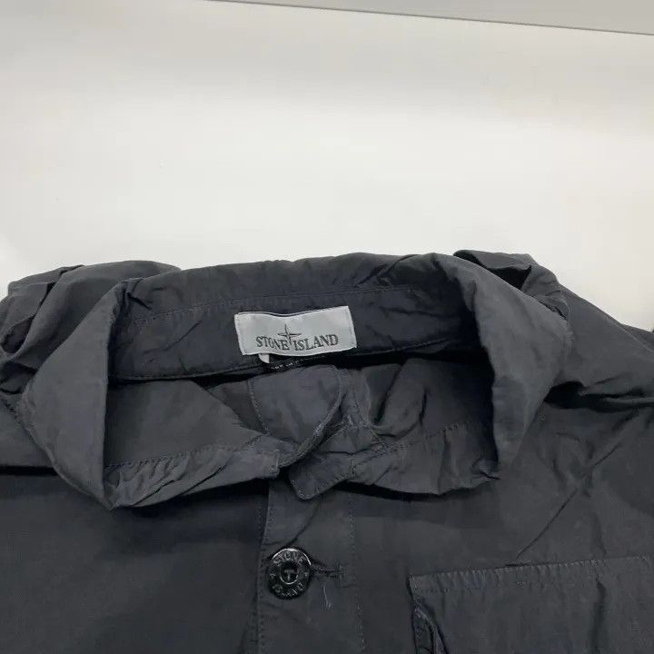 Stone Island Stone Island Black Button-Up Jacket for Men Size US XXL / EU 58 / 5 - 7 Thumbnail