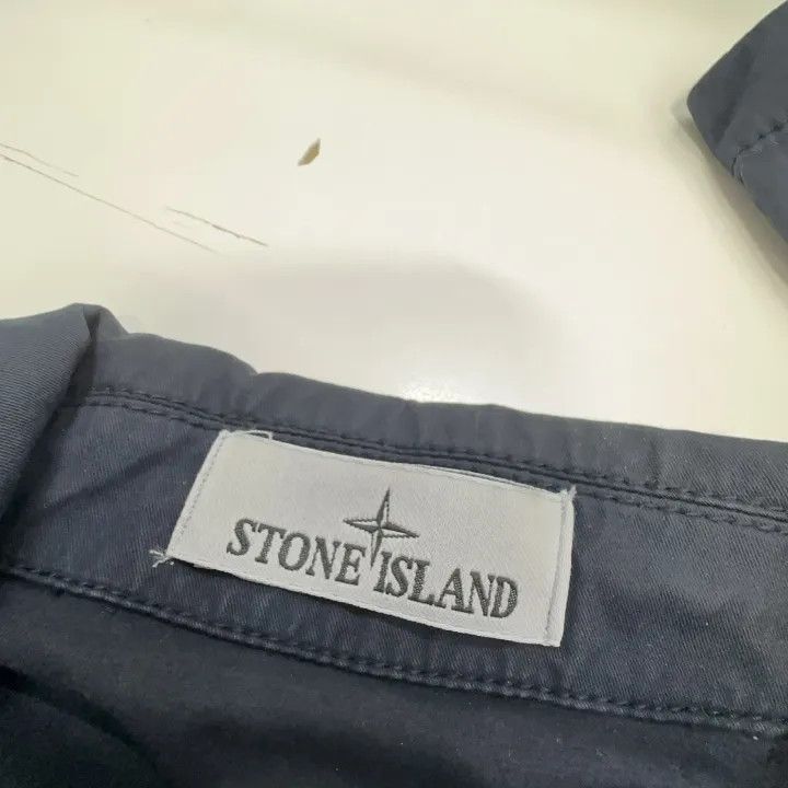 Stone Island Stone Island Navy Zip Long Sleeve Jacket Size US L / EU 52-54 / 3 - 2 Thumbnail