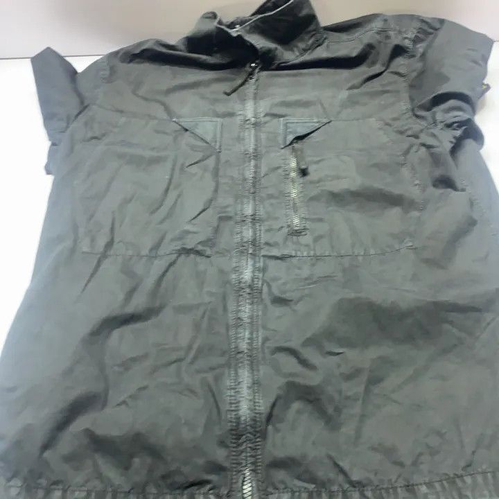 Stone Island Stone Island Black Canvas Jacket with Pocket Size US L / EU 52-54 / 3 - 15 Thumbnail