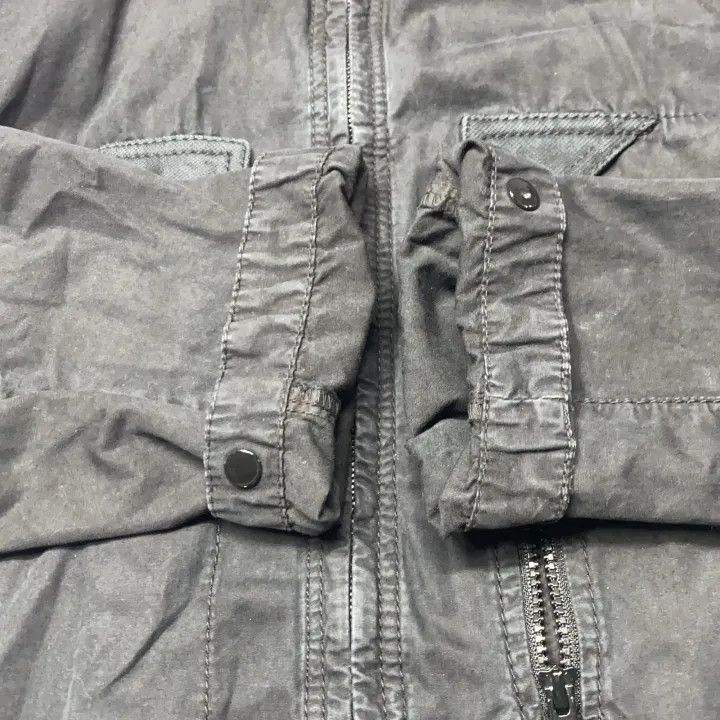 Stone Island Stone Island Black Canvas Jacket with Pocket Size US L / EU 52-54 / 3 - 13 Thumbnail