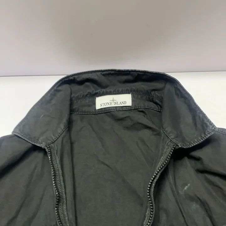 Stone Island Stone Island Black Canvas Jacket with Pocket Size US L / EU 52-54 / 3 - 9 Thumbnail