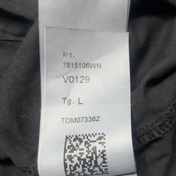 Stone Island Stone Island Black Canvas Jacket with Pocket Size US L / EU 52-54 / 3 - 4 Thumbnail