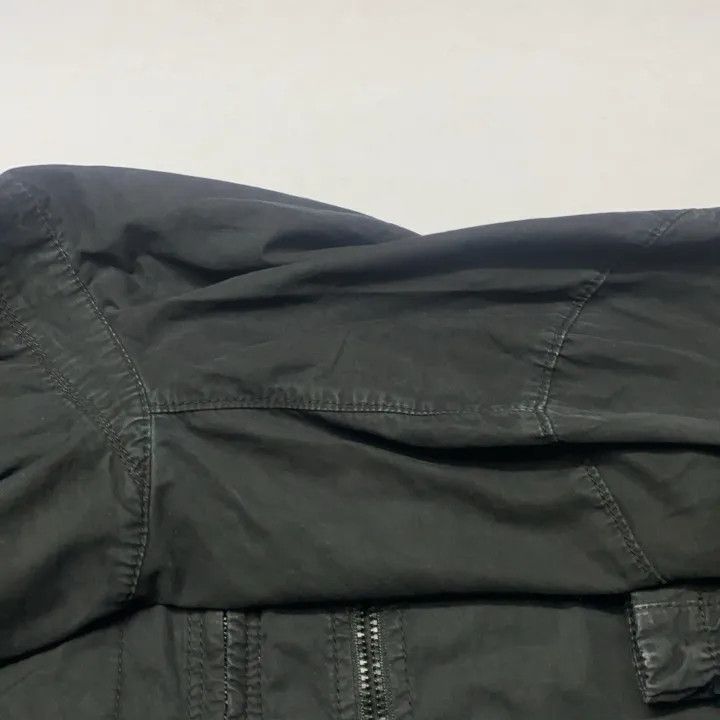 Stone Island Stone Island Black Canvas Jacket with Pocket Size US L / EU 52-54 / 3 - 10 Thumbnail