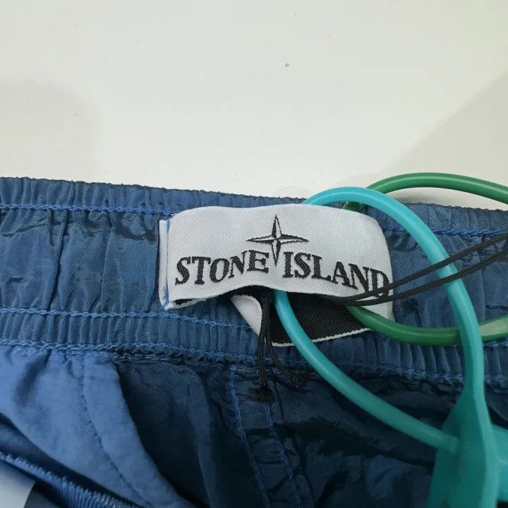 Stone Island Stone Island Casual Shorts in Light Blue Size US 29 - 2 Thumbnail