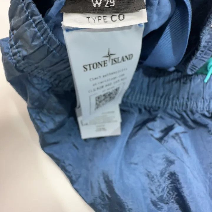 Stone Island Stone Island Casual Shorts in Light Blue Size US 29 - 3 Thumbnail