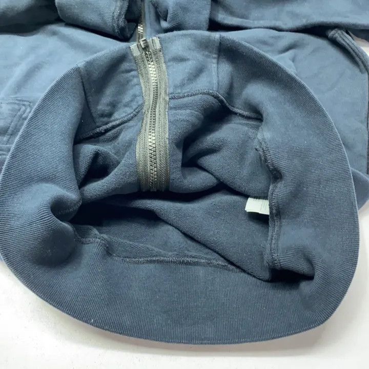Stone Island Stone Island Blue Full-Zip Hoodie for Men Size US M / EU 48-50 / 2 - 10 Thumbnail