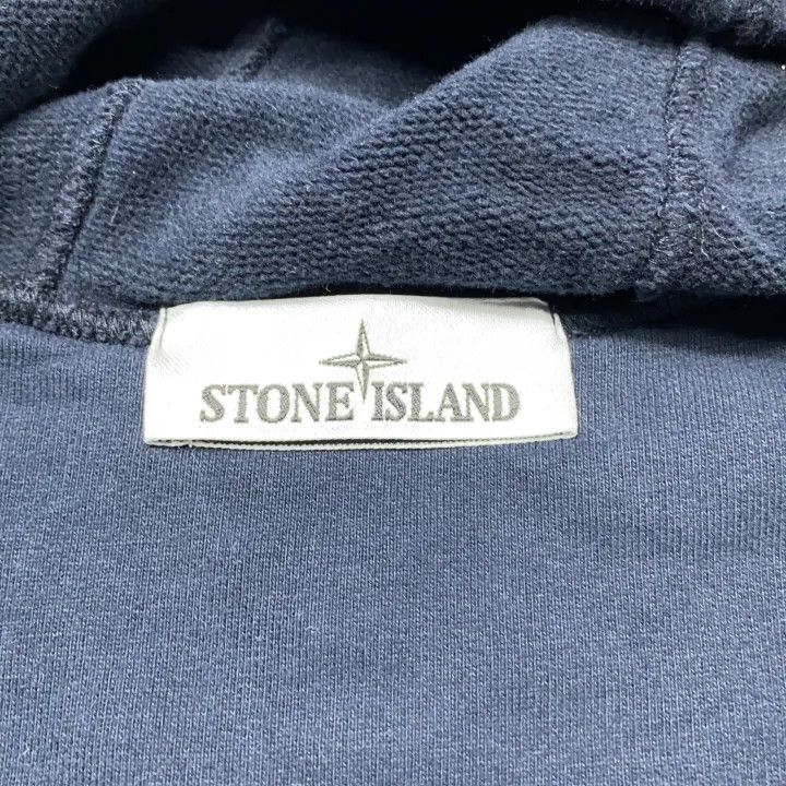 Stone Island Stone Island Blue Full-Zip Hoodie for Men Size US M / EU 48-50 / 2 - 4 Thumbnail