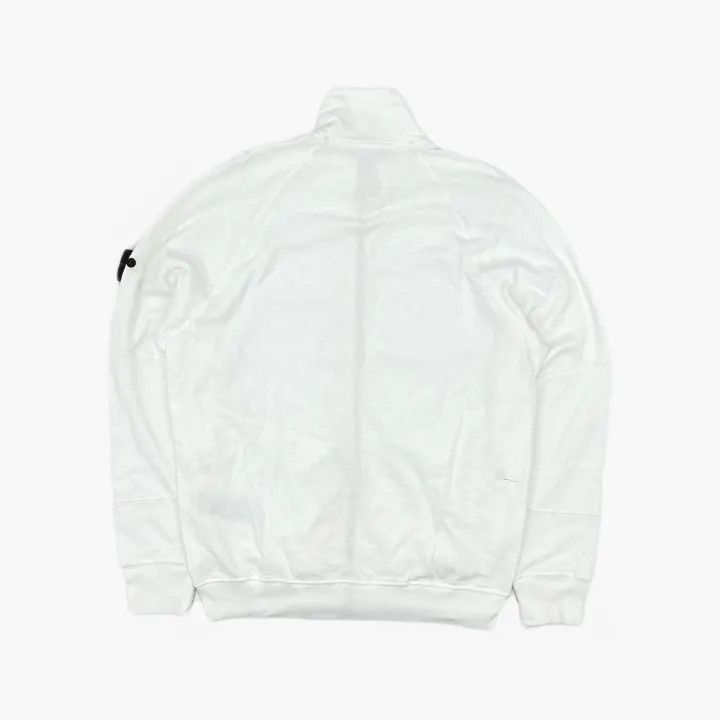 Stone Island Stone Island White Logo Zip Jacket Size US L / EU 52-54 / 3 - 3 Thumbnail