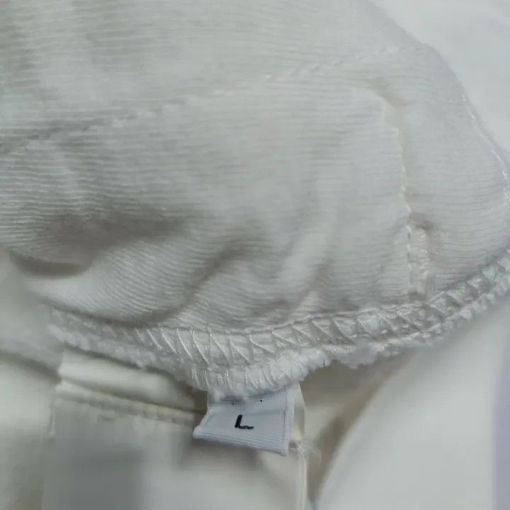 Stone Island Stone Island White Logo Zip Jacket Size US L / EU 52-54 / 3 - 5 Thumbnail