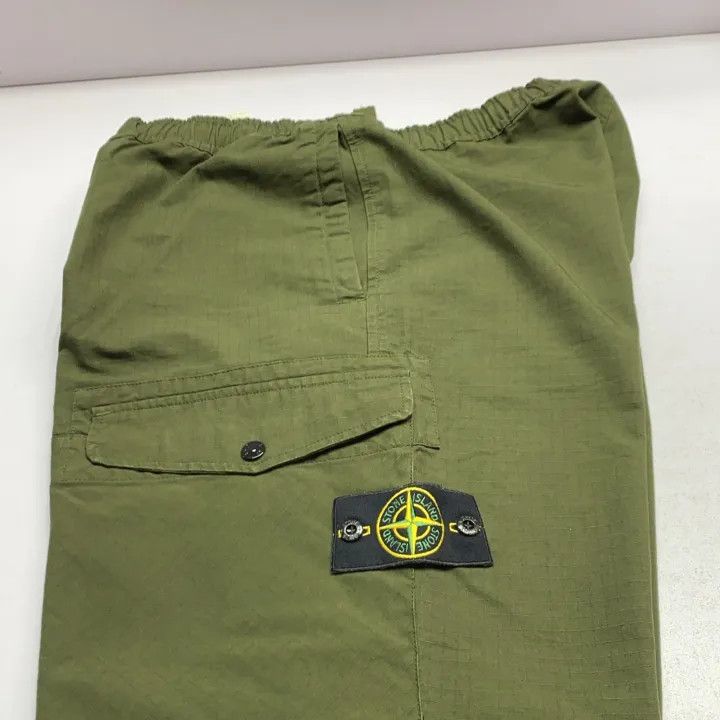 Stone Island Stone Island Cargo Trousers in Military Green Size US 34 / EU 50 - 11 Thumbnail