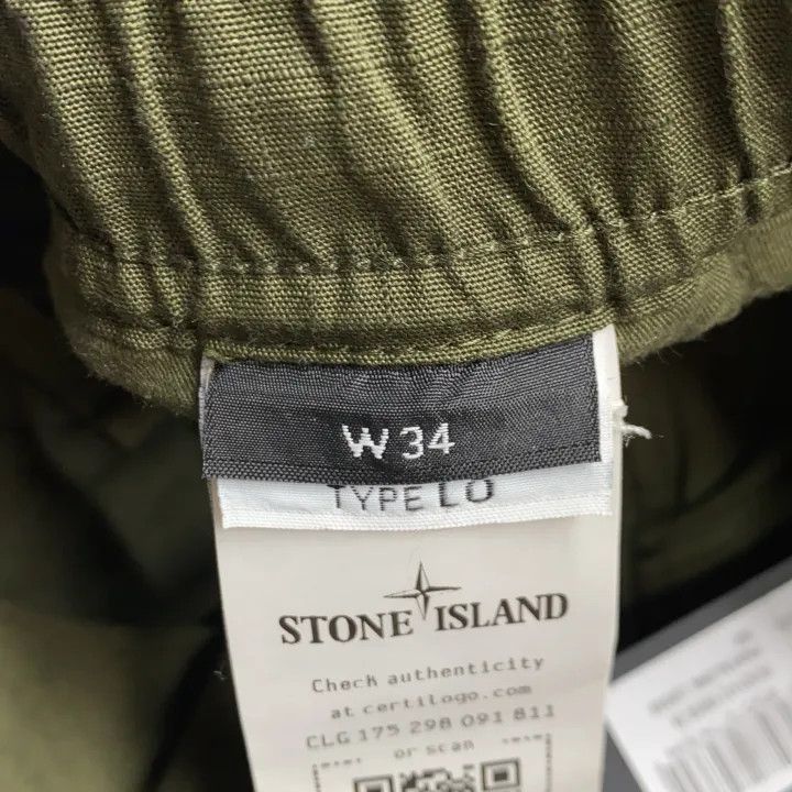 Stone Island Stone Island Cargo Trousers in Military Green Size US 34 / EU 50 - 5 Thumbnail