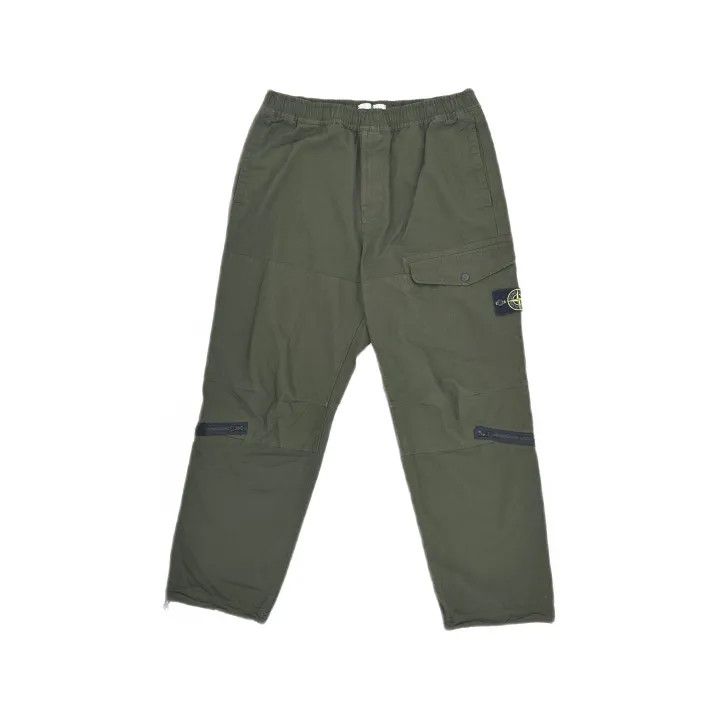 Stone Island Stone Island Cargo Trousers in Military Green Size US 34 / EU 50 - 2 Thumbnail