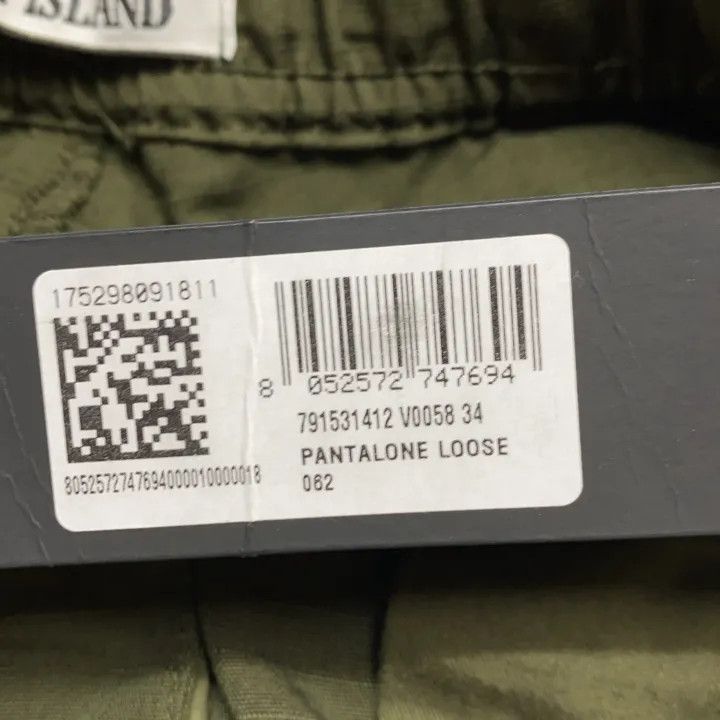 Stone Island Stone Island Cargo Trousers in Military Green Size US 34 / EU 50 - 6 Thumbnail