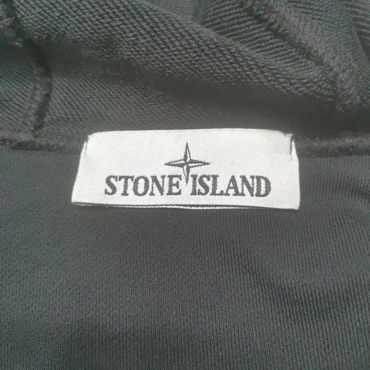 Stone Island Stone Island Black Zip-Up Hoodie for Men Size US S / EU 44-46 / 1 - 4 Thumbnail