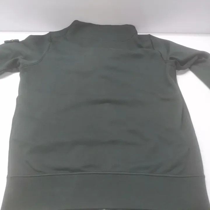 Stone Island Stone Island Black Zip-Up Hoodie for Men Size US S / EU 44-46 / 1 - 15 Thumbnail