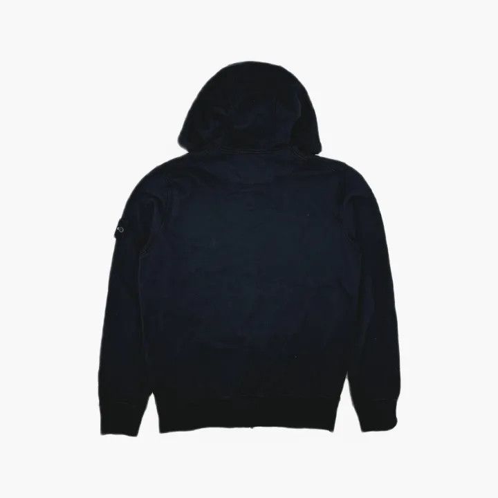 Stone Island Stone Island Black Logo Zip Hoodie Size US M / EU 48-50 / 2 - 3 Thumbnail