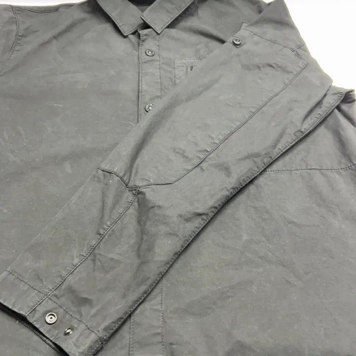 Stone Island Stone Island Black Long Sleeve Polo Jacket Size US L / EU 52-54 / 3 - 14 Thumbnail