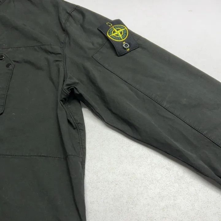 Stone Island Stone Island Black Long Sleeve Polo Jacket Size US L / EU 52-54 / 3 - 13 Thumbnail