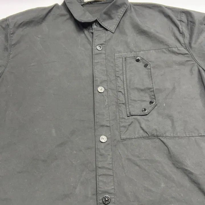 Stone Island Stone Island Black Long Sleeve Polo Jacket Size US L / EU 52-54 / 3 - 10 Thumbnail