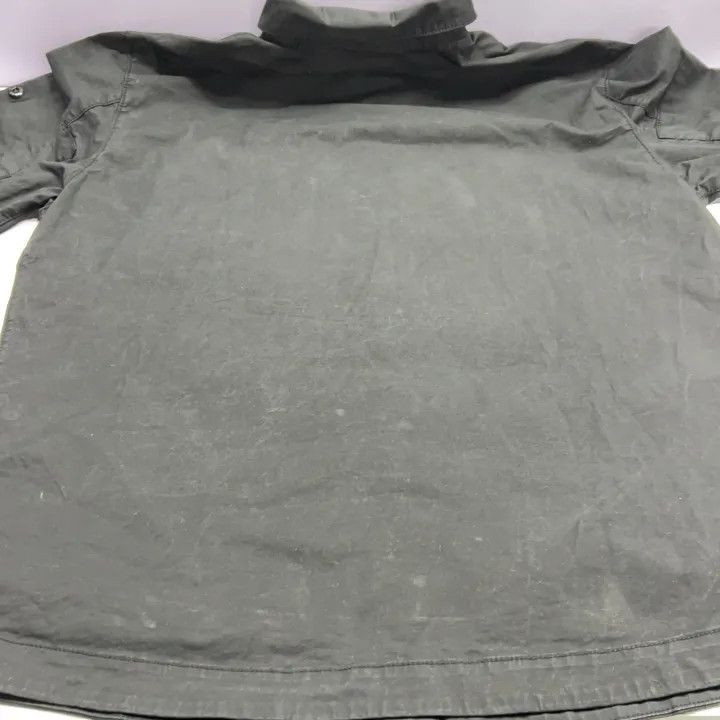 Stone Island Stone Island Black Long Sleeve Polo Jacket Size US L / EU 52-54 / 3 - 18 Thumbnail