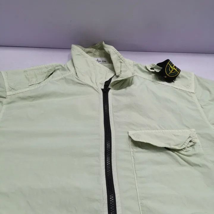 Stone Island Stone Island SS21 Casual Jacket in Light Green Size US L / EU 52-54 / 3 - 10 Thumbnail