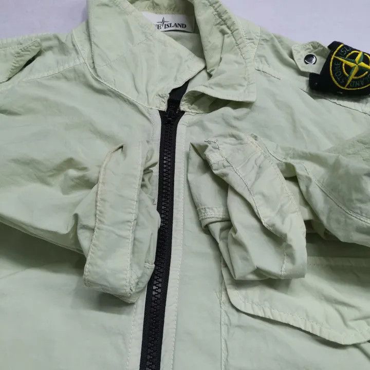 Stone Island Stone Island SS21 Casual Jacket in Light Green Size US L / EU 52-54 / 3 - 13 Thumbnail
