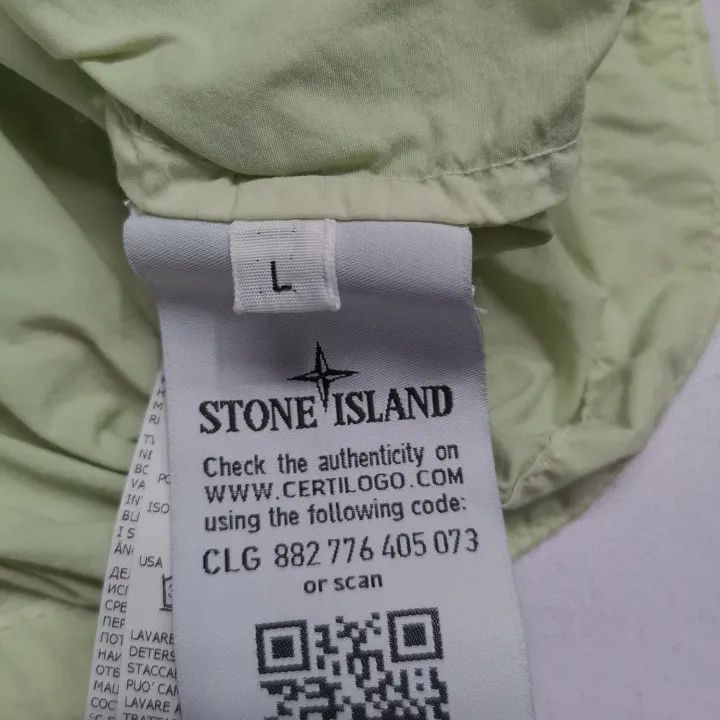 Stone Island Stone Island SS21 Casual Jacket in Light Green Size US L / EU 52-54 / 3 - 4 Thumbnail