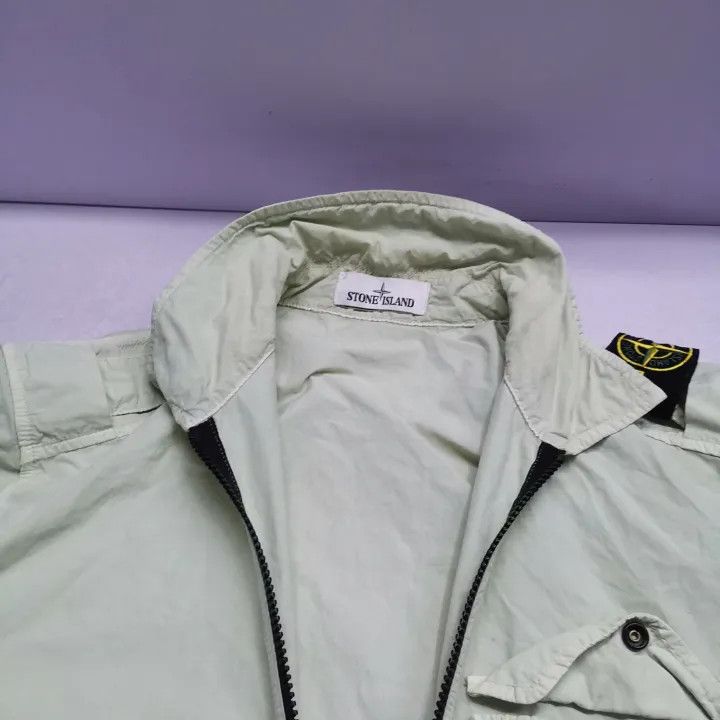Stone Island Stone Island SS21 Casual Jacket in Light Green Size US L / EU 52-54 / 3 - 9 Thumbnail