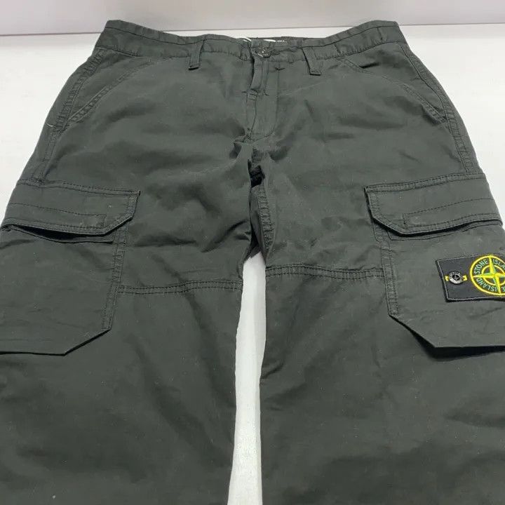 Stone Island Stone Island Black Cargo Pants for Men Size US 28 / EU 44 - 12 Thumbnail
