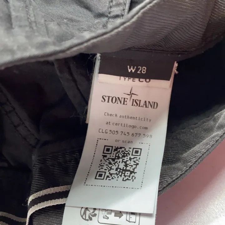 Stone Island Stone Island Black Cargo Pants for Men Size US 28 / EU 44 - 5 Thumbnail