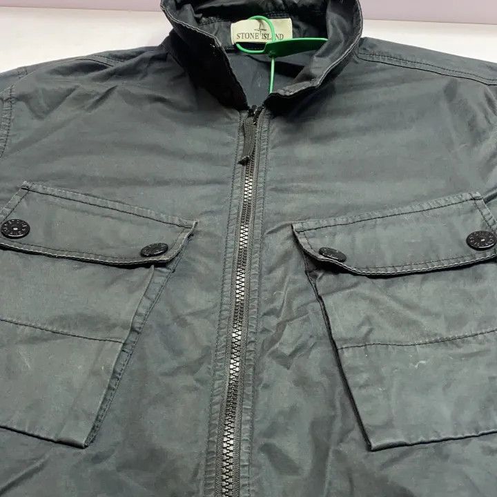 Stone Island Stone Island Black Double Pocket Shirt Jacket Size US M / EU 48-50 / 2 - 8 Thumbnail