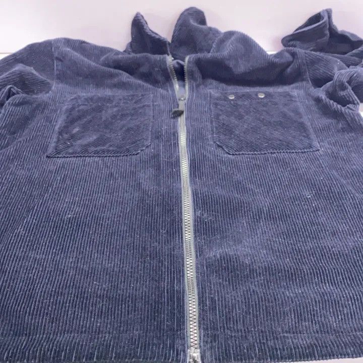 Stone Island Stone Island Navy Blue Corduroy Jacket Size US L / EU 52-54 / 3 - 9 Thumbnail