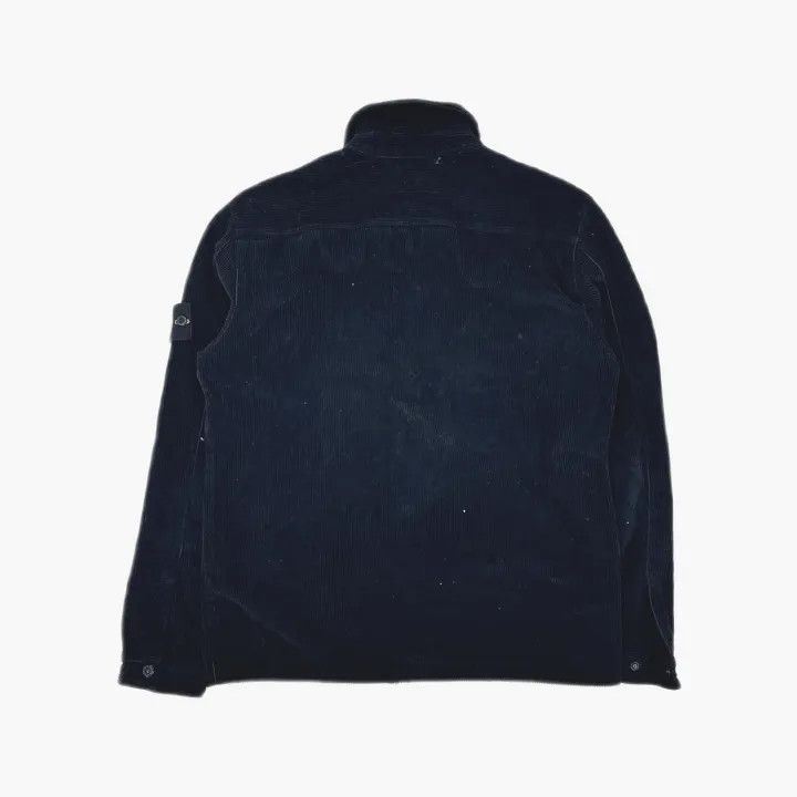 Stone Island Stone Island Navy Blue Corduroy Jacket Size US L / EU 52-54 / 3 - 3 Thumbnail