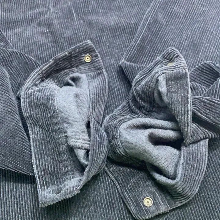 Stone Island Stone Island Navy Blue Corduroy Jacket Size US L / EU 52-54 / 3 - 16 Thumbnail
