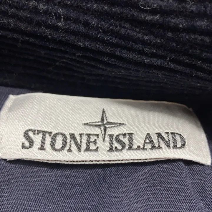 Stone Island Stone Island Navy Blue Corduroy Jacket Size US L / EU 52-54 / 3 - 4 Thumbnail
