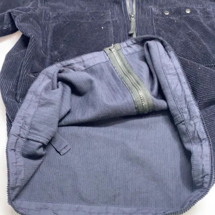 Stone Island Stone Island Navy Blue Corduroy Jacket Size US L / EU 52-54 / 3 - 13 Thumbnail